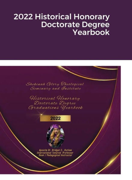 2022 Historical Honorary Doctorate Degree Yearbook