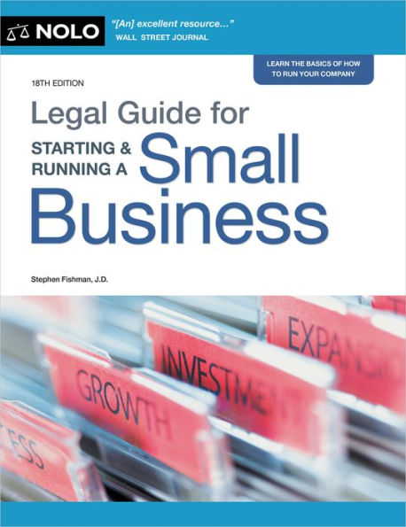 Legal Guide For Starting & Running A Small Business