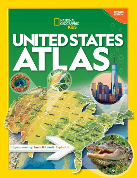 National Geographic Kids United States Atlas 7Th Edition