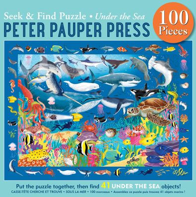 Under The Sea Seek & Find 100-Piece Jigsaw Puzzle