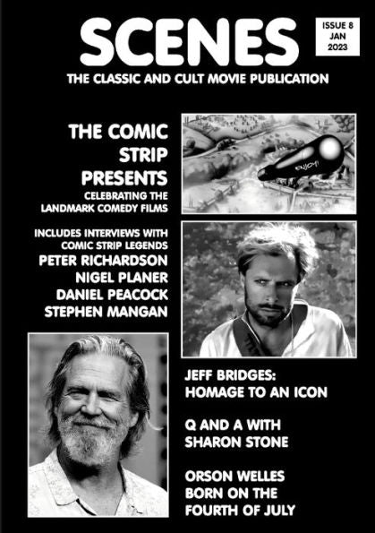 Escenas Número 8: La publicación de películas clásicas y de culto - Comic Strip Presents, Sharon Stone