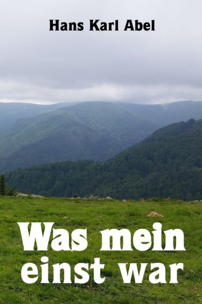 Was Mein Einst War (German Edition)