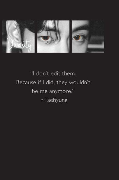 My Me Ideas Taehyung: An Unofficial Bts Journal