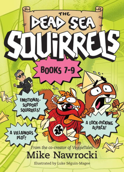 The Dead Sea Squirrels 3-Pack Books 7-9: Merle Of Nazareth / A Dusty Donkey Detour / Jingle Squirrels