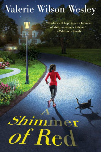 A Shimmer Of Red (An Odessa Jones Mystery)