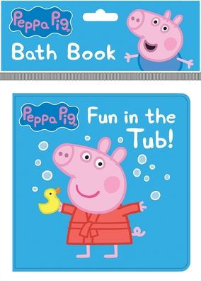 Peppa Pig - Fun In The Tub! Waterproof Bath Book / Bath Toy - Pi Kids