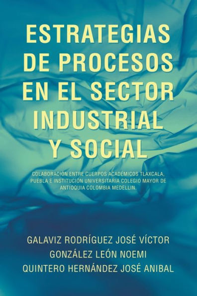 Estrategias De Procesos En El Sector Industrial Y Social: Colaboración Entre Cuerpos Académicos Tlaxcala, Puebla E Institución Universitaria Colegio ... Colombia Medellin. (Spanish Edition)