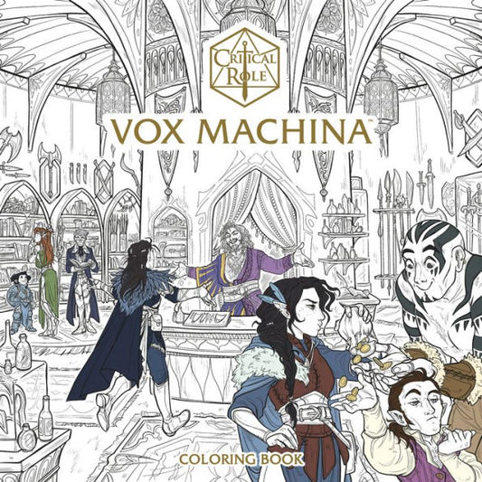 Critical Role: Vox Machina Coloring Book