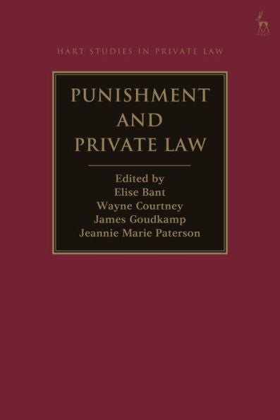 Punishment And Private Law (Hart Studies In Private Law)