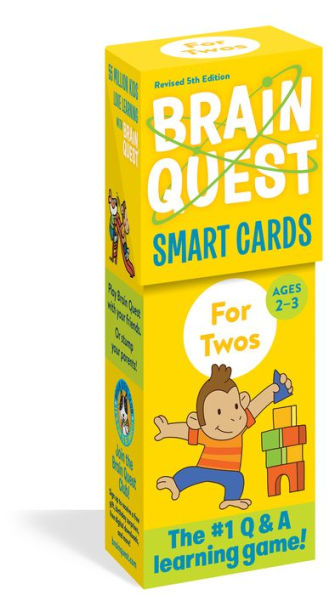 Brain Quest For Twos Smart Cards, Revised 5Th Edition (Brain Quest Smart Cards)