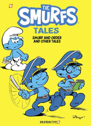 The Smurf Tales #6: Smurf And Order And Other Tales (6) (The Smurfs Graphic Novels) - 9781545809785