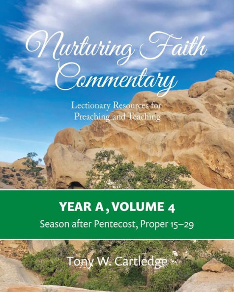 Nurturing Faith Commentary, Year A, Volume 4: Lectionary Resources For Preaching And Teaching: Season After Pentecost, Proper 15-29 (Nurturing Faith ... Resources For Preaching And Teaching)