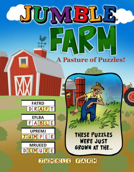 Jumble® Farm: A Pasture Of Puzzles! (Jumbles®)