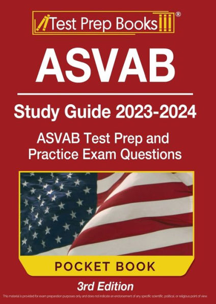 Asvab Study Guide 2023-2024 Pocket Book: Asvab Test Prep And Practice Exam Questions [3Rd Edition]