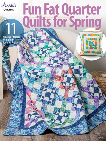 Fun Fat Quarter Quilts For Spring