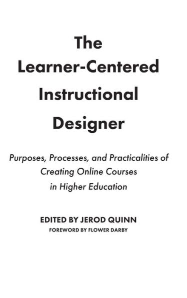 The Learner-Centered Instructional Designer - 9781642670400