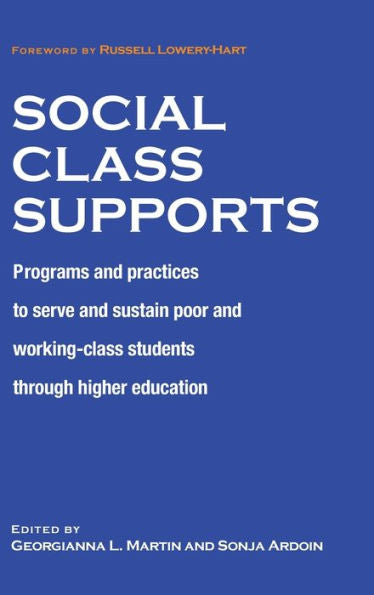 Social Class Supports - 9781642671209