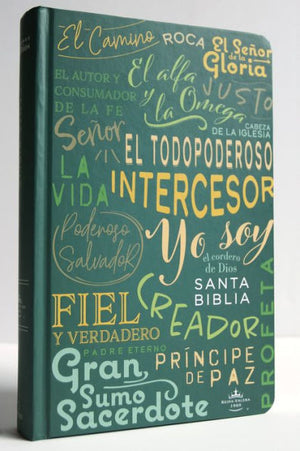 Biblia Rvr 1960 Letra Grande Tamaño Manual, Con Nombres De Dios / Spanish Bible Rvr 1960 Handy Size Large Print, Names
