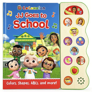 Cocomelon Jj Goes To School Children'S Interactive Song And Sound Board Book