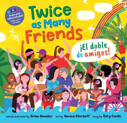 Twice As Many Friends / El Doble De Amigos (Barefoot Singalongs) (English And Spanish Edition)
