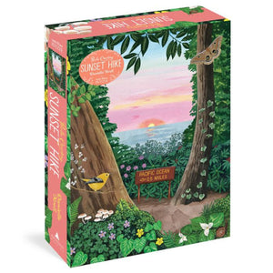 Pacific Coasting: Sunset Hike 1,000-Piece Puzzle (Artisan Puzzle)