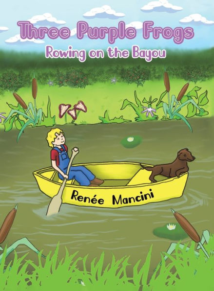 Three Purple Frogs: Rowing On The Bayou