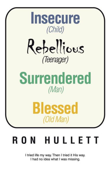 Insecure Rebellious Surrendered Blessed: (Child) (Teenager) (Man) (Old Man)