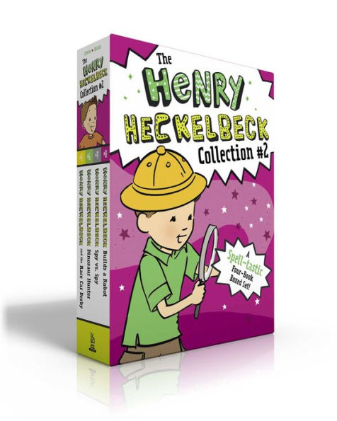 The Henry Heckelbeck Collection #2 (Boxed Set): Henry Heckelbeck And The Race Car Derby; Henry Heckelbeck Dinosaur Hunter; Henry Heckelbeck Spy Vs. Spy; Henry Heckelbeck Builds A Robot