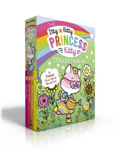The Itty Bitty Princess Kitty Collection #3 (Boxed Set): Tea For Two; Flower Power; The Frost Festival; Mystery At Mermaid Cove