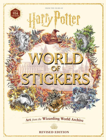 Harry Potter World Of Stickers (Collectible Art Stickers)
