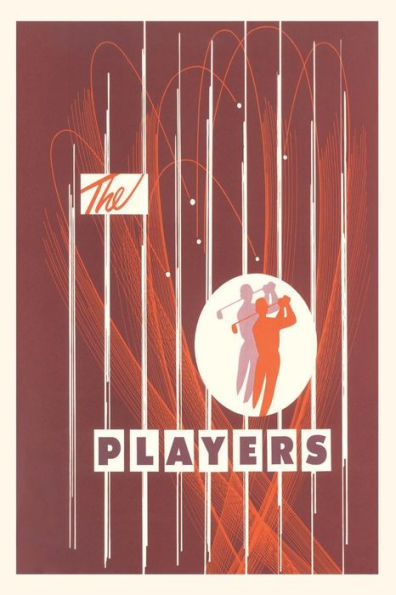 Vintage Journal The Players (Pocket Sized - Found Image Press Journals)