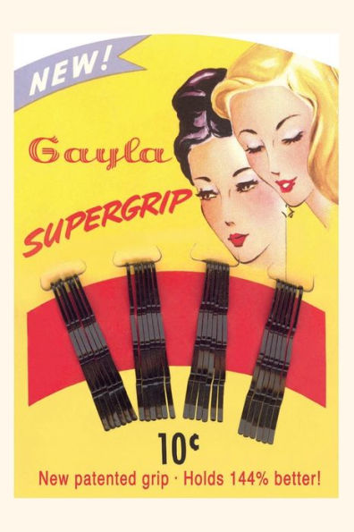 Vintage Journal Bobbie Pins (Pocket Sized - Found Image Press Journals)