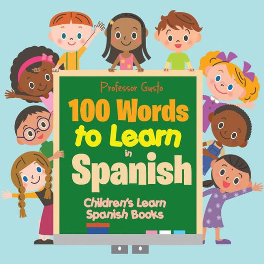 100 palabras para aprender en español | Libros para aprender español para niños