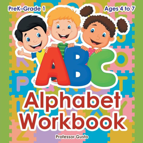 Cuaderno de ejercicios del alfabeto | PreK–Grado 1 - Edades 4 a 7