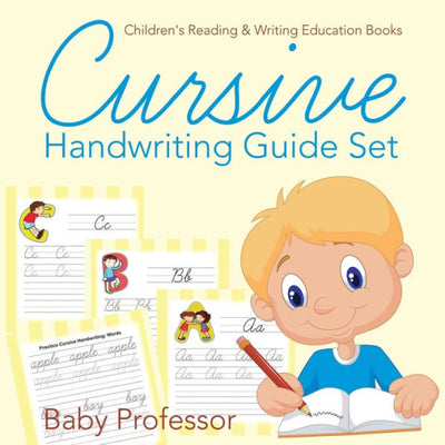 Cursive Handwriting Guide Set: Children's Reading & Writing Education Books