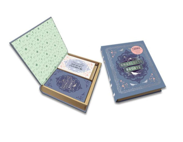 Charlotte Brontë Deluxe Note Card Set (con caja de libro de recuerdos) (Literario)