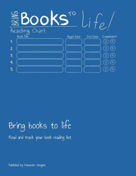 Bring Books To Life: Read And Track Your Book Reading List