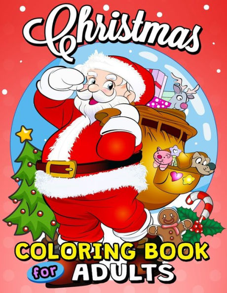 Libros para colorear de Navidad para adultos: Diseño fácil y relajante de alta calidad