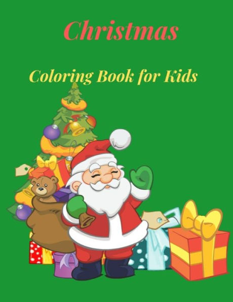 Libro para colorear de Navidad para niños: 60 páginas para colorear de Navidad para niños