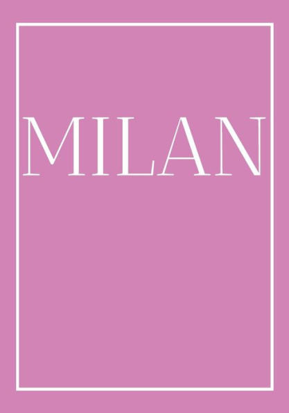 Milan: A Decorative Book For Coffee Tables, End Tables, Bookshelves And Interior Design Styling | Stack City Books To Add Decor To Any Room. Rose ... For Interior Design Savvy People (Cities)