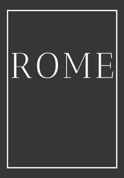 Rome: A Decorative Book For Coffee Tables, End Tables, Bookshelves And Interior Design Styling | Stack Italy City Books To Add Decor To Any Room. ... Or As A Gift For Interior Design Savvy People - 9781701242821