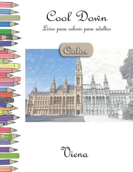 Cool Down [Color] - Livro para colorir para adultos: Viena (Portuguese Edition)