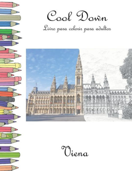 Cool Down - Livro para colorir para adultos: Viena (Portuguese Edition)