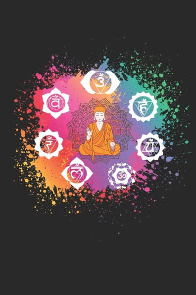 Achtsamkeitstagebuch: Notiere und plane deine täglichen Meditationen ? Sammle und fokussiere deine Gedanken ? Finde innere Ruhe und Gelassenheit ? 6x9 Format ? Motiv: Chakren 2 (German Edition)