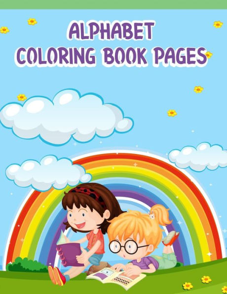 Páginas del libro para colorear del alfabeto: Páginas del libro para colorear del alfabeto, Libro para colorear del alfabeto. Total de páginas 180 - Páginas para colorear 100 - Tamaño 8,5" x 11" en la portada.