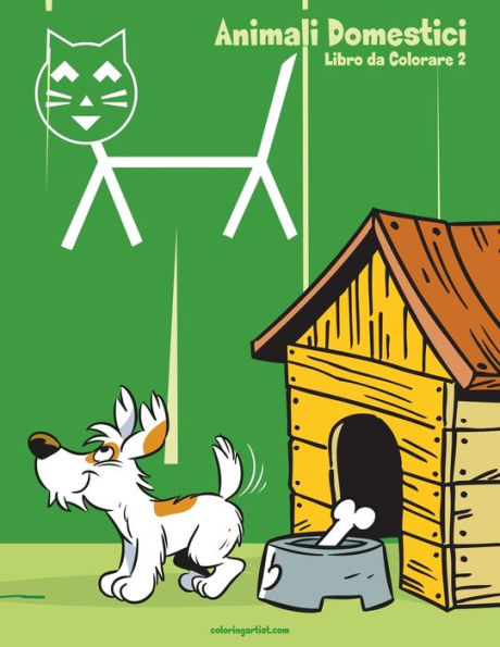 Animali Domestici Libro da Colorare 2 (Italian Edition)