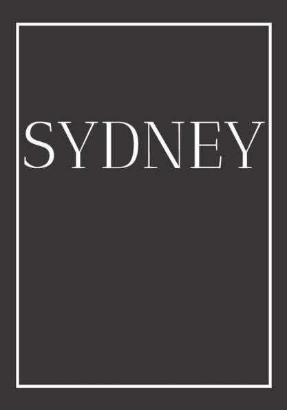 Sydney: A Decorative Book For Coffee Tables, Bookshelves, Bedrooms And Interior Design Styling: Stack International City Books To Add Decor To Any ... Own Home Or As A Modern Home Decoration Gift. - 9781713046431