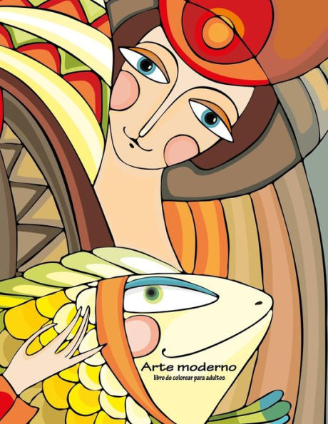 Arte moderno libro de colorear para adultos 1 (Spanish Edition)