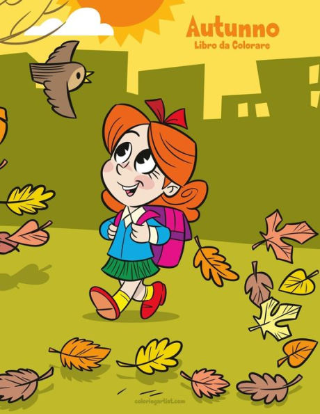 Autunno Libro da Colorare 1 (Italian Edition)