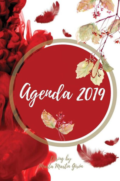 Agenda 2019: Diseño exclusivo. Interior blanco y negro (Spanish Edition)
